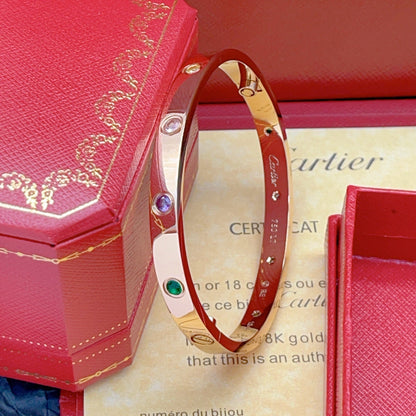 [Luxora]2026 RAINBOW LOVE BRACELET 6.1MM  10 DIAMONDS