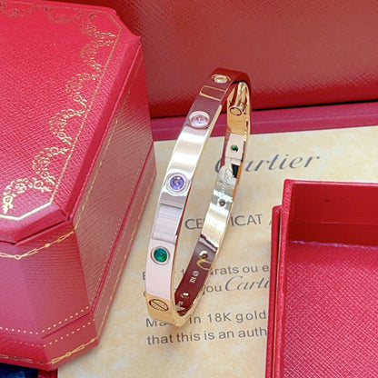 [Luxora]2026 RAINBOW LOVE BRACELET 6.1MM  10 DIAMONDS