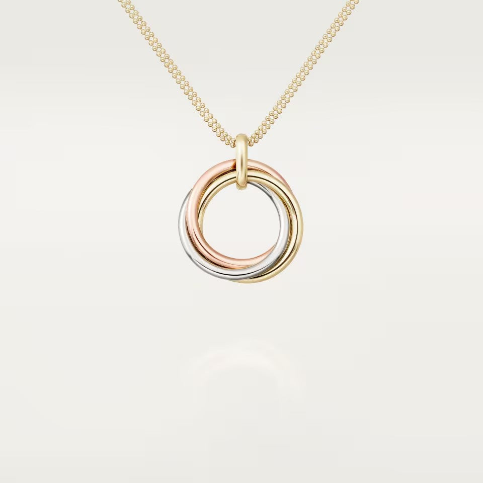 [Luxora]TRINITY LARGE NECKLACE
