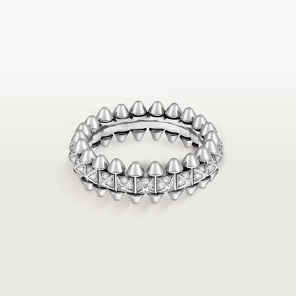 [Luxora]CLASH 6.4MM SMALL FULL DIAMOND RING