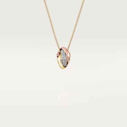 [Luxora]TRINITY CUSHION NECKLACE COLLECTION