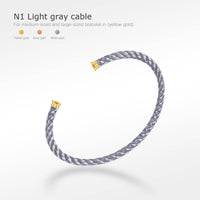 [Luxora]FORCE SERIES BRACELET WITH OPTIONAL NYLON CORD (DIY CUSTOMIZABLE)