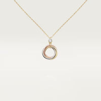 [Luxora]TRINITY  NECKLACE 1 DIAMOND