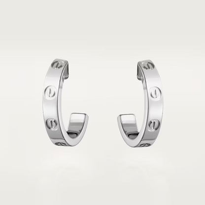 [Luxora]LOVE EARRINGS 2.65 MM NO DIAMOND SMALL