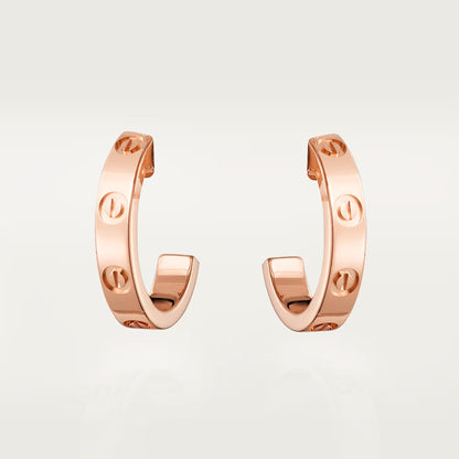 [Luxora]LOVE EARRINGS 2.65 MM NO DIAMOND SMALL