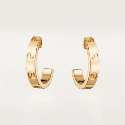 [Luxora]LOVE EARRINGS 2.65 MM NO DIAMOND SMALL