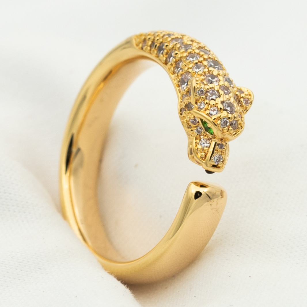 [Luxora] PANTHERE RING DIAMANT 7,3MM 