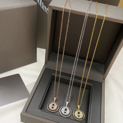 [LUXE]LUCKY MOVER PM PAVED NECKLACE