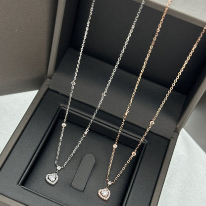 [LUXE]JOY HEART DIAMOND NECKLACE