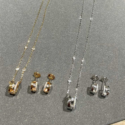 [LUXE]CHAIN MOVE ROMANE PEDAND NECKLACE