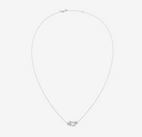 [Luxora]FORCE 10 DIAMOND SILVER NECKLACE MINI MODEL