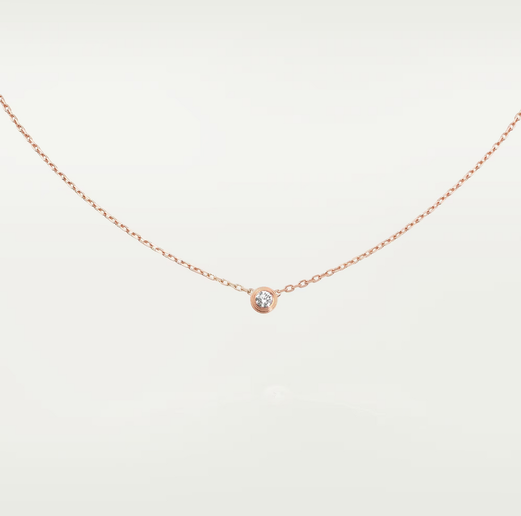 [Luxora]DAMOUR DIAMOND NECKLACE