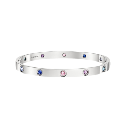 [OAK JURI]2026 RAINBOW LOVE BRACELET 6.1MM  10 DIAMONDS
