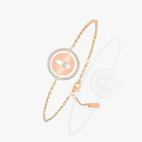 [LUXE]LUCKY MOVE PAVED DIAMOND BRACELET