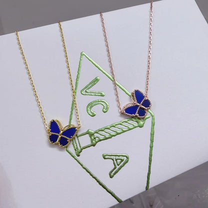 [OAK JURI] 2026 NEW LUCKY BUTTERFLY 1 MOTIFS NECKLACE
