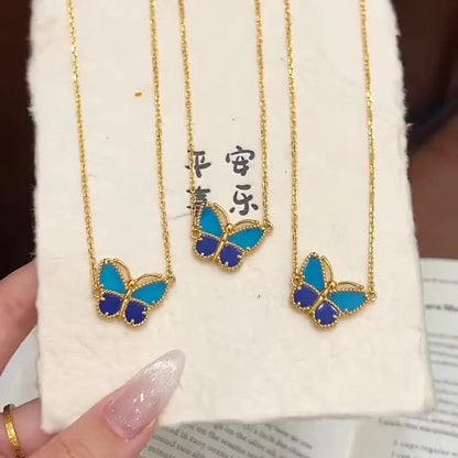 [Luxora] 2026 NEW LUCKY BUTTERFLY 1 MOTIFS NECKLACE