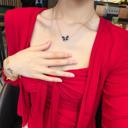 [Luxora] 2026 NEW LUCKY BUTTERFLY 1 MOTIFS NECKLACE