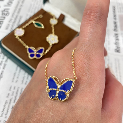 [Luxora] 2026 NEW LUCKY BUTTERFLY 1 MOTIFS NECKLACE