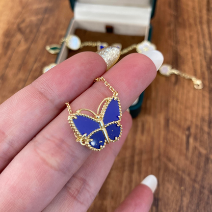 [Luxora] 2026 NEW LUCKY BUTTERFLY 1 MOTIFS NECKLACE