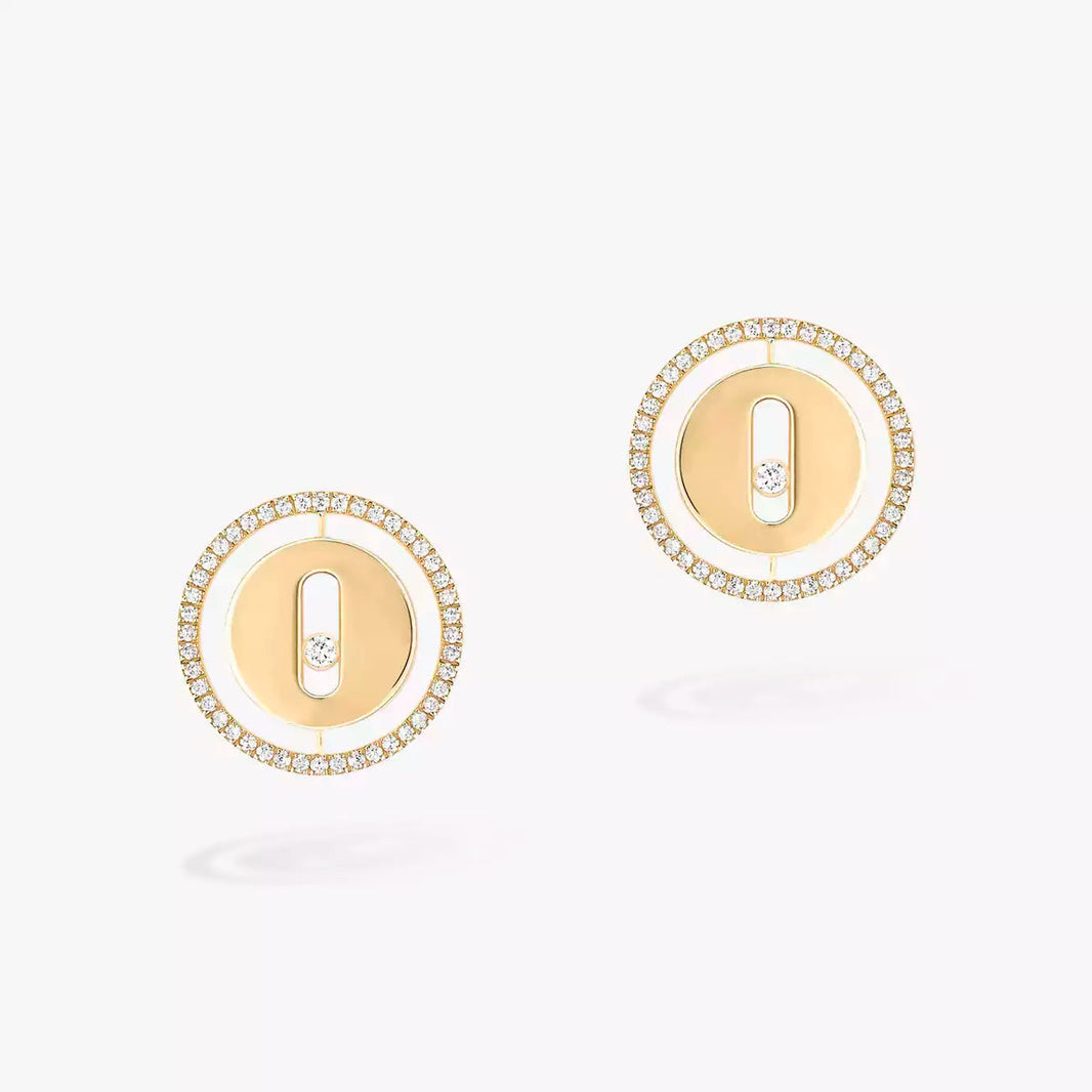 [LUXE]Lucky Move Diamond Earrings