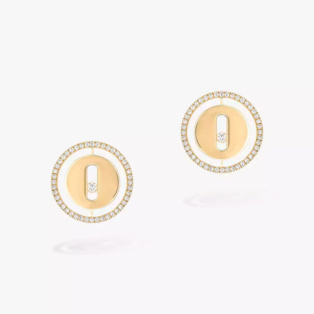 [LUXE]Lucky Move Diamond Earrings