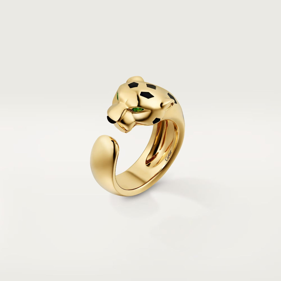 [Luxora]PANTHERE SPOTTED MEDIUM RING