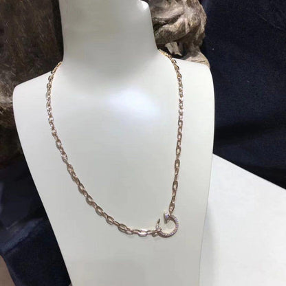[Luxora]JUSTE NECKLACE FULL DIAMONDS