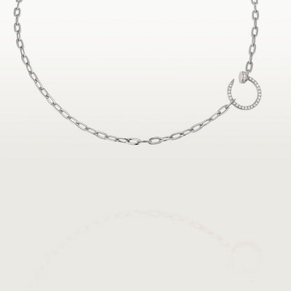 [Luxora]JUSTE NECKLACE FULL DIAMONDS