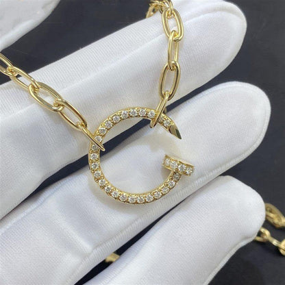 [Luxora]JUSTE NECKLACE FULL DIAMONDS