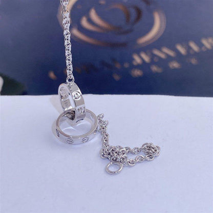 [Luxora]LOVE BRACELET DOUBLE RING
