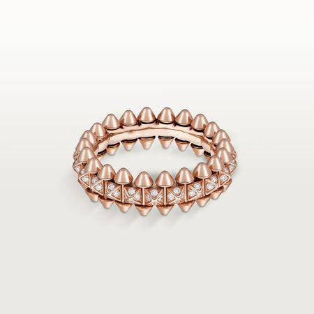 [Luxora]CLASH 6.4MM SMALL FULL DIAMOND RING