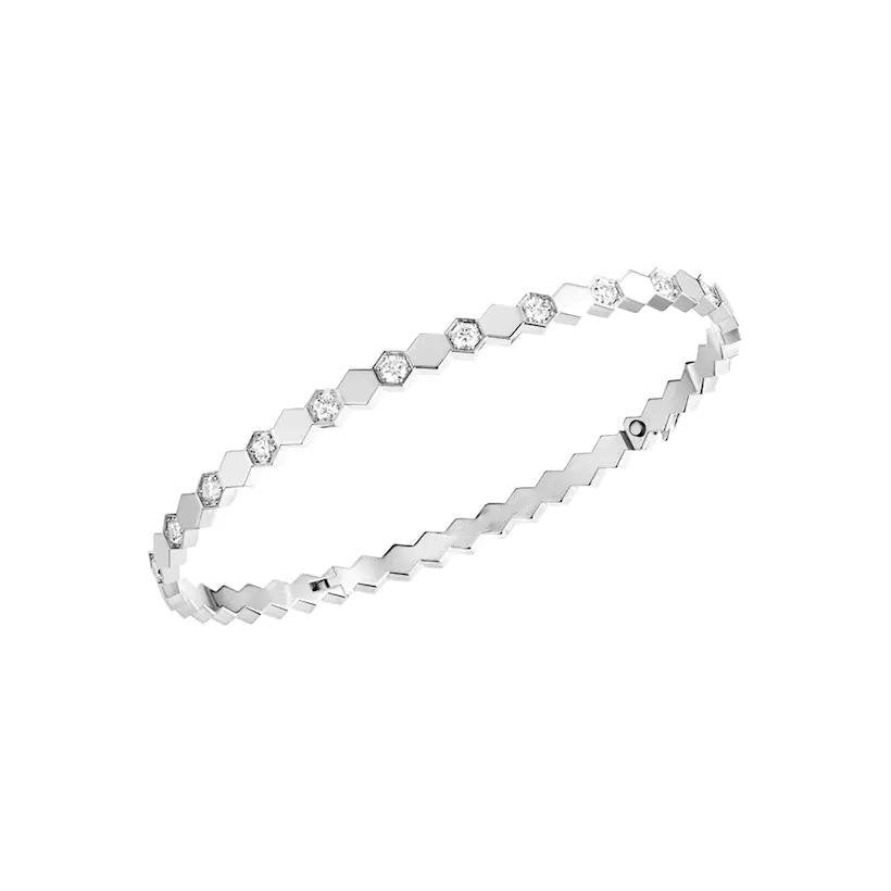 [Luxora]BEE LOVE SILVER DIAMOND BRACELET