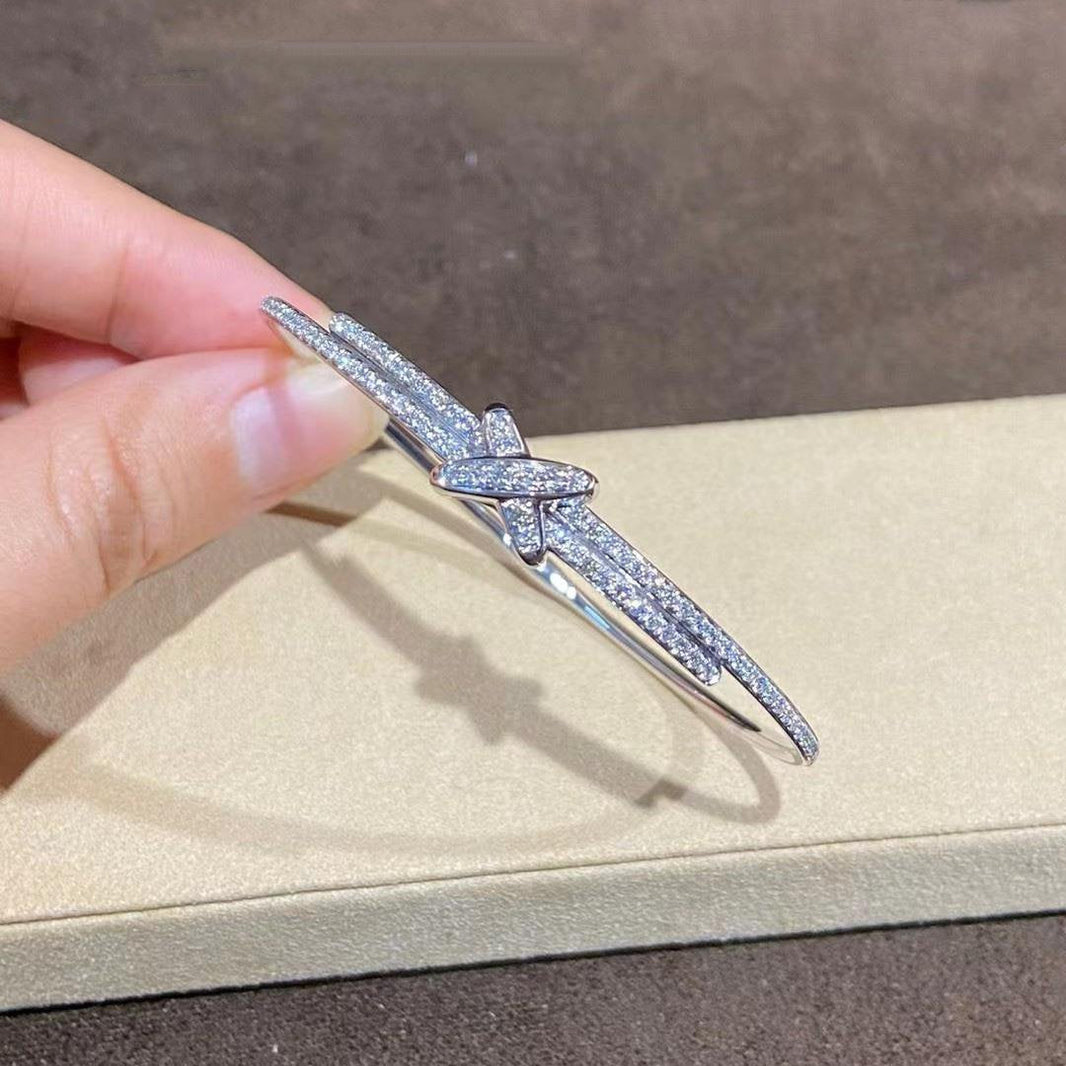 [Luxora]JEUX DE BRACELET DIAMONDS SILVER