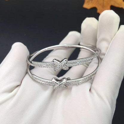 [Luxora]JEUX DE ARMBAND DIAMANTEN SILBER