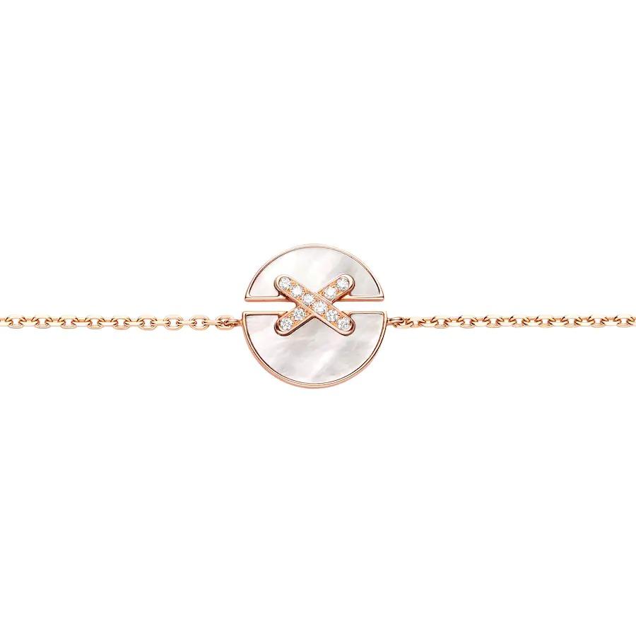 [Luxora]JEUX DE BRACELET MOP PINK GOLD DIAMONDS
