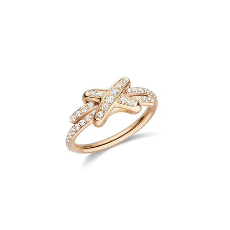 [Luxora]JEUX DE RING ROSA GOLD DIAMOND