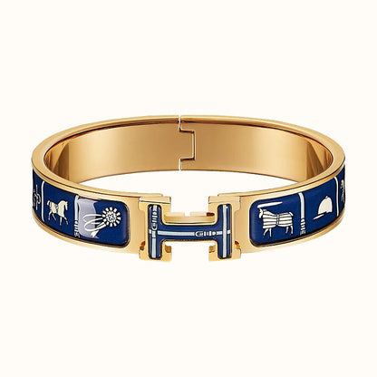 [Luxora]H COUVERTURES DARK BLUE BRACELET