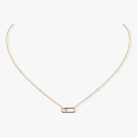 [LUXE]MOVE UNO DIAMOND NECKLACE