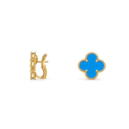[Luxora]CLOVER 15MM MOP EARRINGS COLLECTION