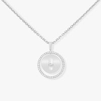 [LUXE]LUCKY MOVE PM NECKLACE SILVER DIAMOND