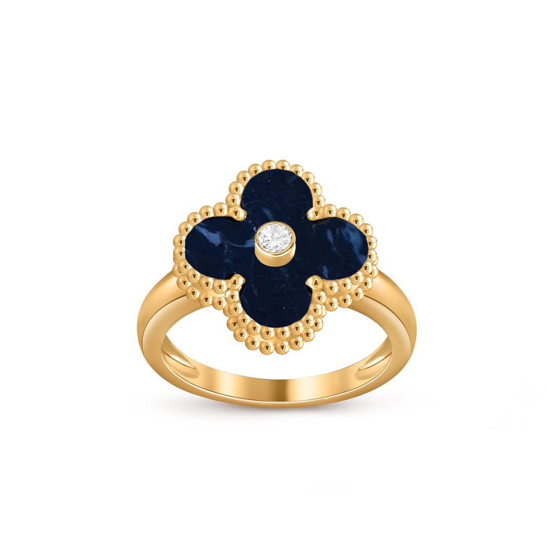 [Luxora]CLOVER DIAMOND RING GOLD COLLECTION