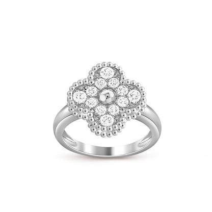 [Luxora]CLOVER SILVER RING COLLECTION