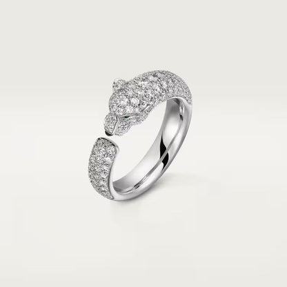 [Luxora]PANTHERE FULL DIAMOND SMALL RING