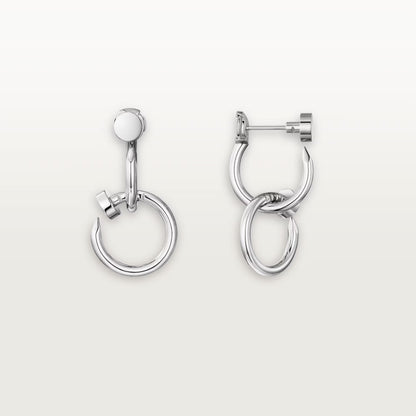[Luxora]JUSTE NO DIAMOND DOUBLE EARRINGS