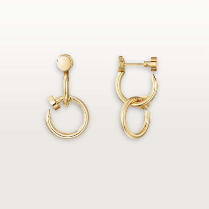 [Luxora]JUSTE NO DIAMOND DOUBLE EARRINGS