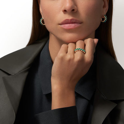 [Luxora]CLASH 7.9MM AGATE CHALCEDONY RING