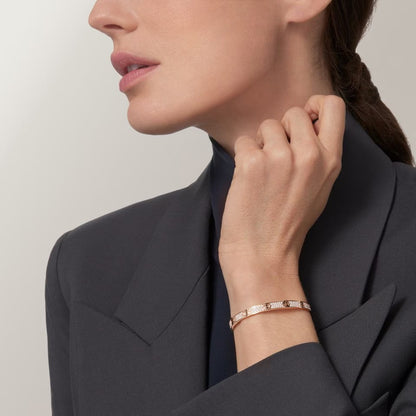 [Luxora]LOVE BRACELET 4.8MM DIAMOND-PAVED