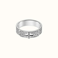 [Luxora]KELLY SILVER DIAMOND RING