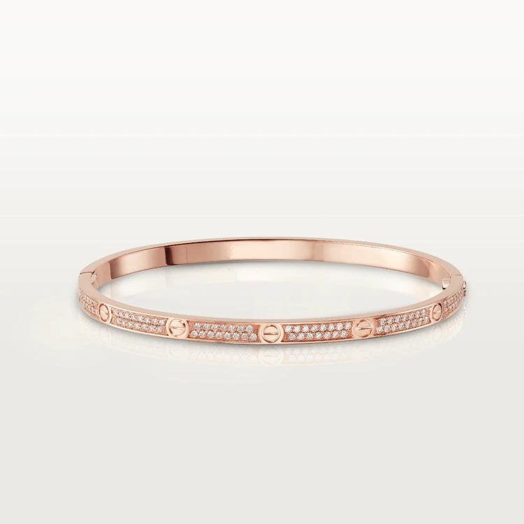 [Luxora]LOVE BRACELET 3.65MM DIAMOND-PAVED