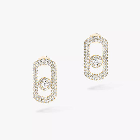 [LUXE]So Move Pave_-Set Diamond Earrings in Silver